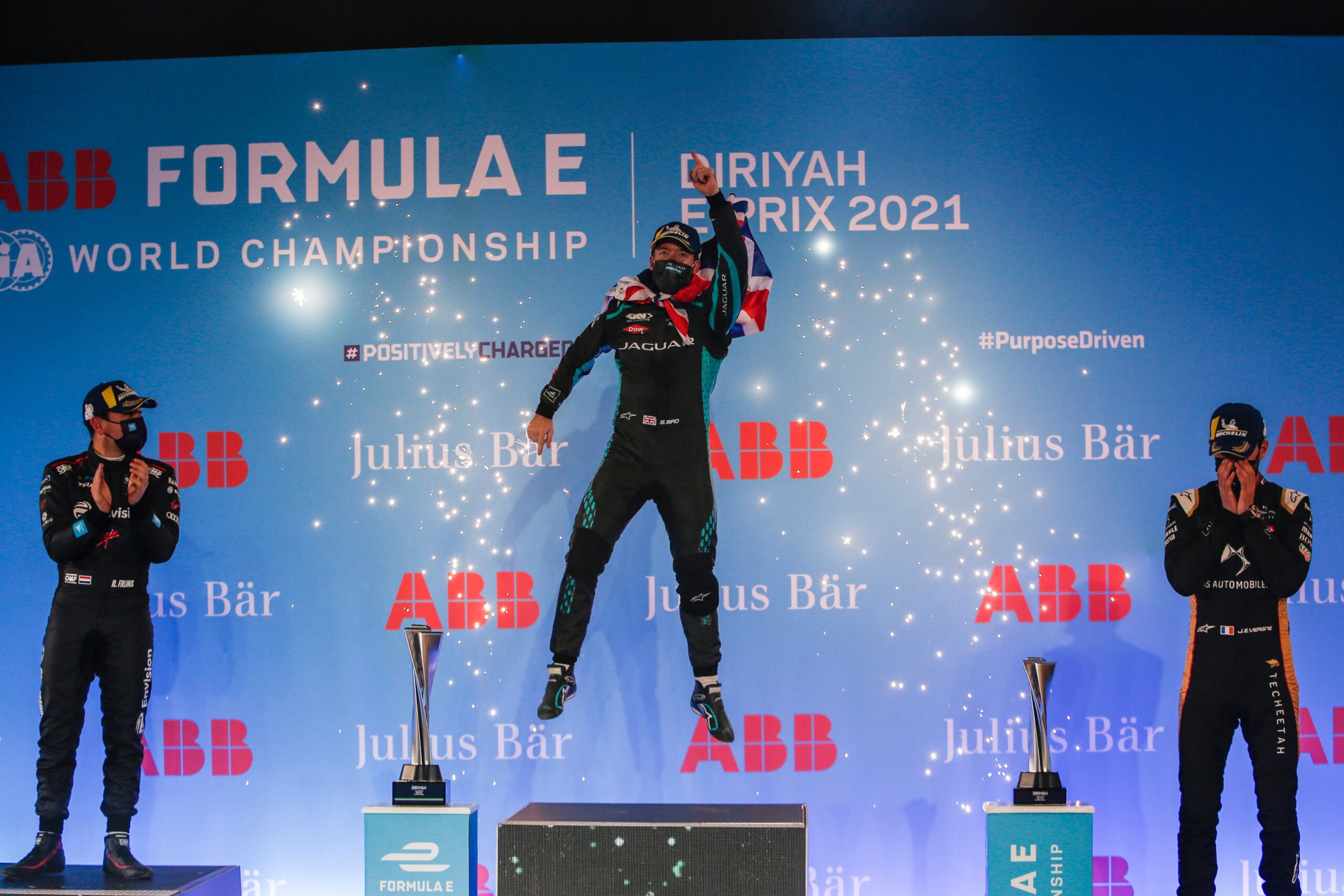 Featured image for “Formula E: Sam Bird wins red-flagged Diriyah E-Prix”
