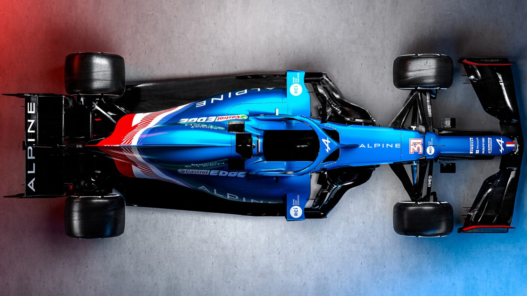 F1 Alpine reveal blue, white and red livery ahead of F1 season Short