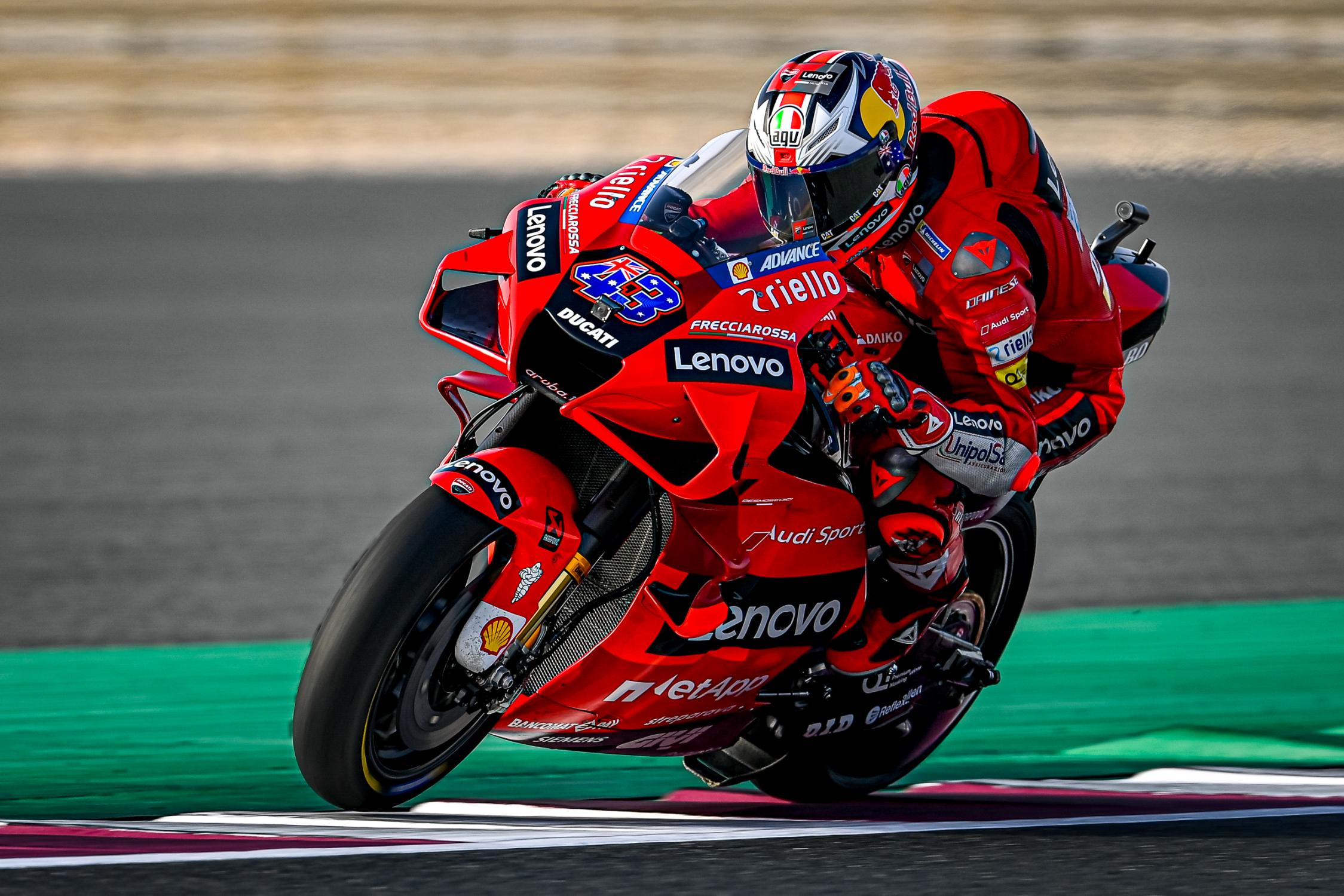 Featured image for “MotoGP: Miller Leads Ducati’s Day One Domination.”