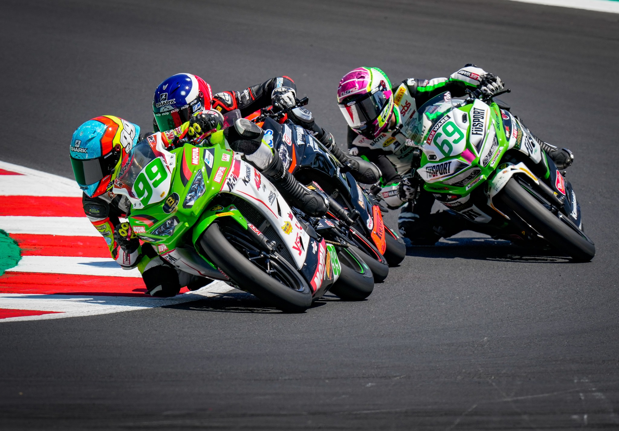 Featured image for “WorldSSP300: Huertas Takes Race 1 and Title Lead”