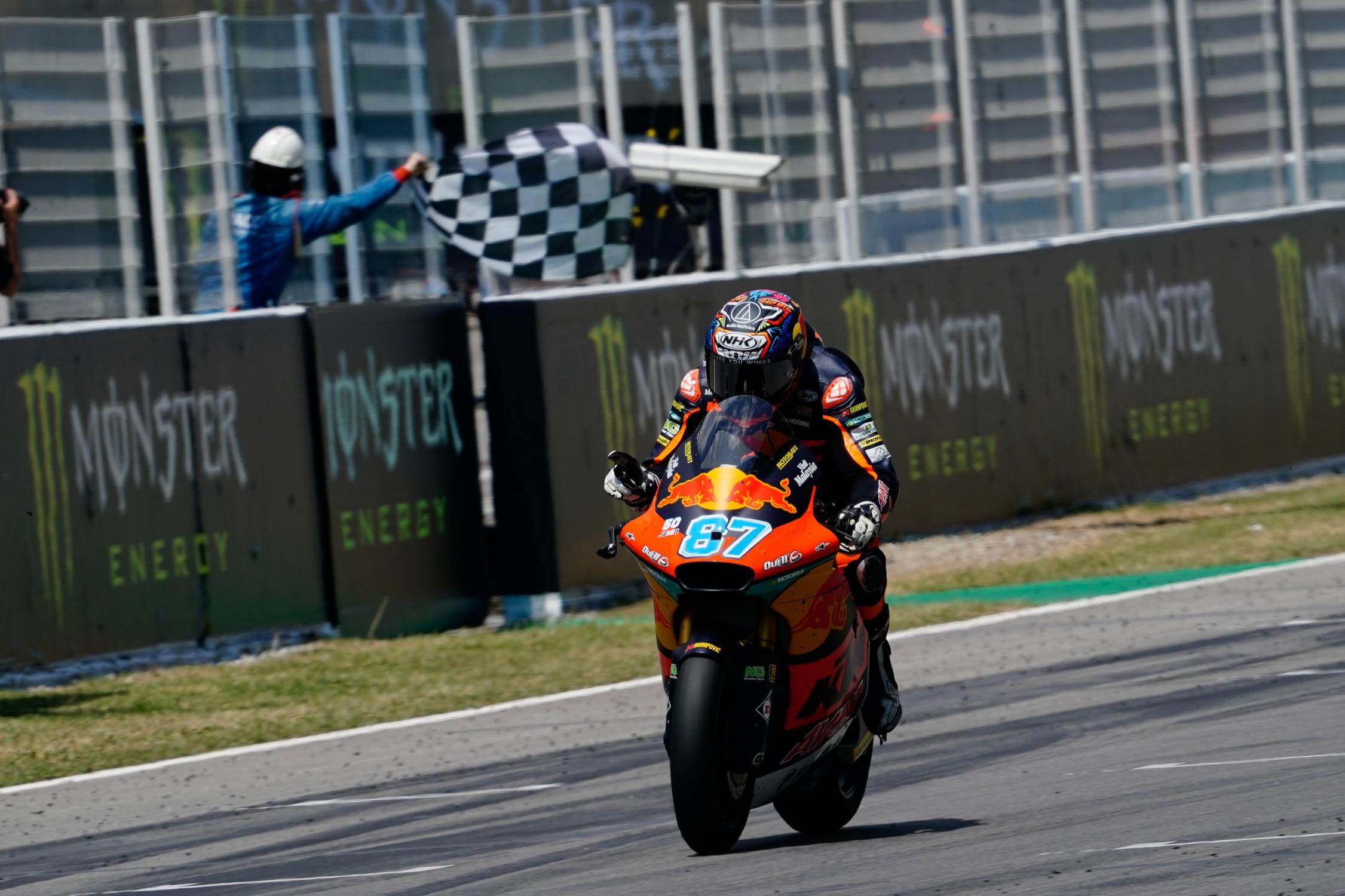 Featured image for “Moto 2: Remy Gardner Takes Second Victory of the Season at Catalunya”