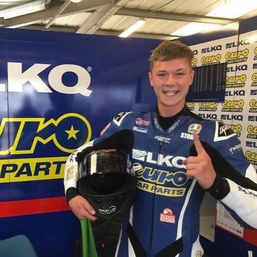 Featured image for “BSB: Storm Stacey Signs With Team LKQ Euro Car Parts For His Third Consecutive Season In The Superbike Class”