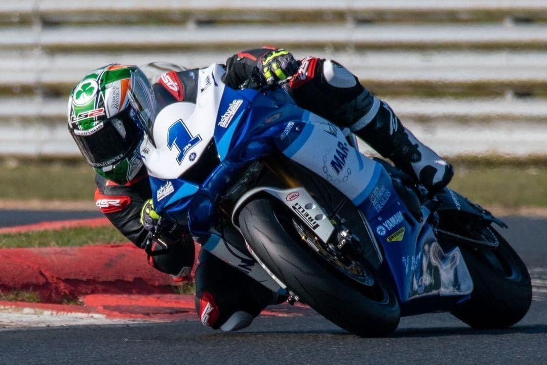 Featured image for “SSP: Reigning British Supersport Champion Jack Kennedy Ends His First Testing On A High Onboard His Mar-Train Yamaha R6.”