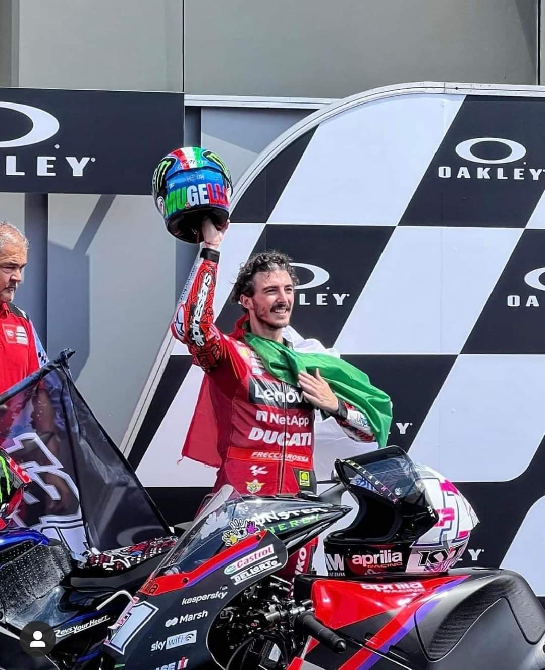 Featured image for “MOTOGP: Pecco Bagnaia Wins The Gran Premio D’Italia Oakley Gran Prix.”