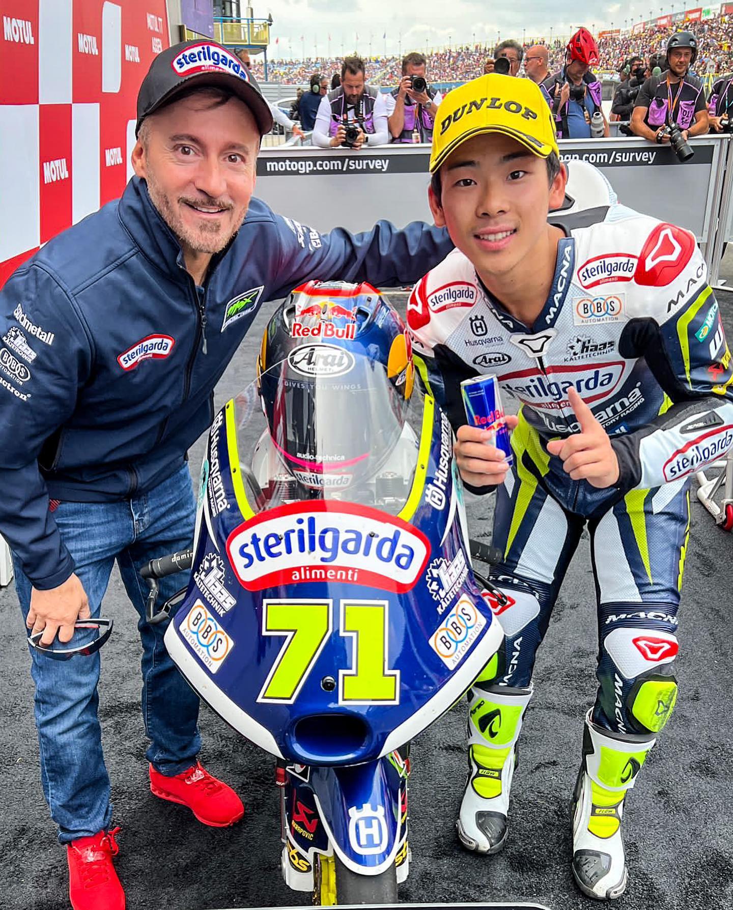 Featured image for “Moto3: Ayumu Sasaki Takes His First Victory In Moto3 At The Motul Assen TT.”