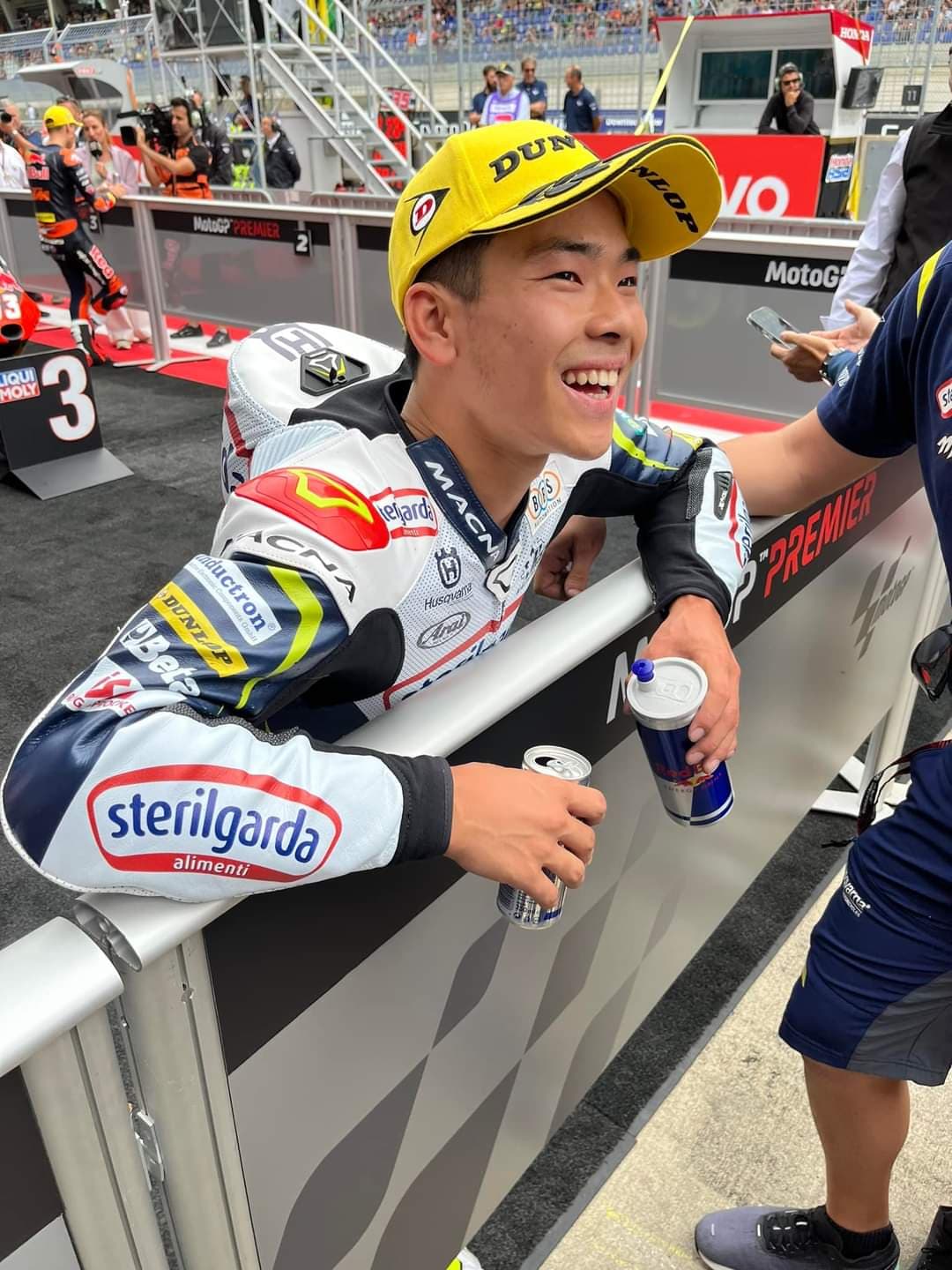 Featured image for “Moto3: Ayumu Sasaki Wins The Moto3 Race In Austria.”