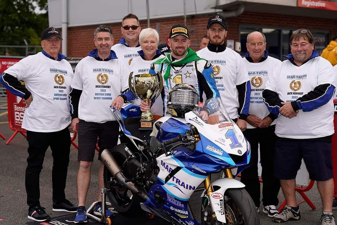 Featured image for “SSP: Mar-Train Racing’s Jack Kennedy Signs Off British Supersport Championship with Podium Finish.”