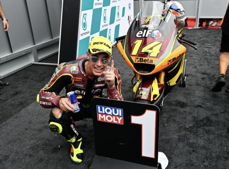 Featured image for “Moto2: Tony Arbolino Wins in Malaysia.”