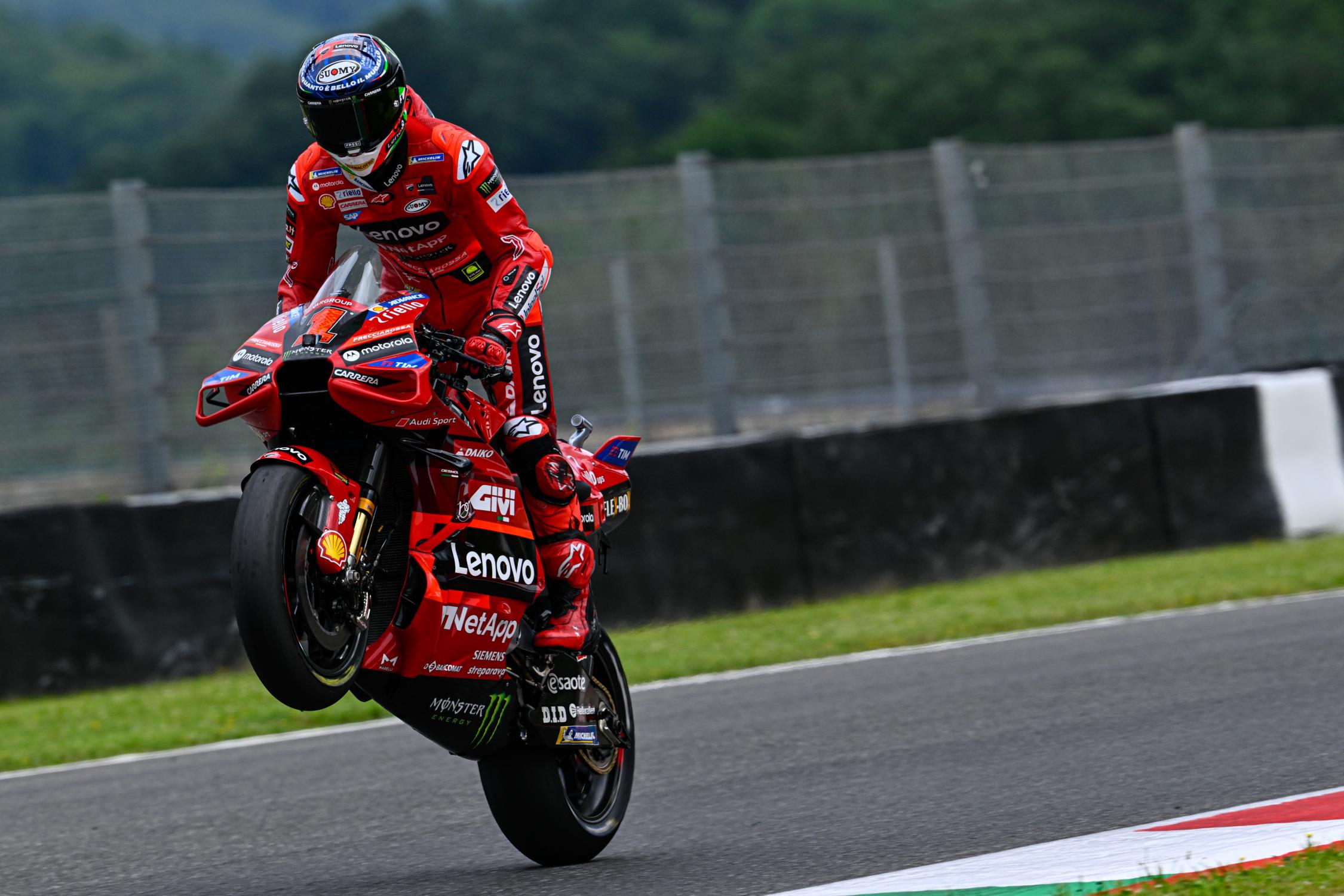 Featured image for “MotoGP: Francesco Bagnaia Wins the Italian MotoGP Sprint Race”