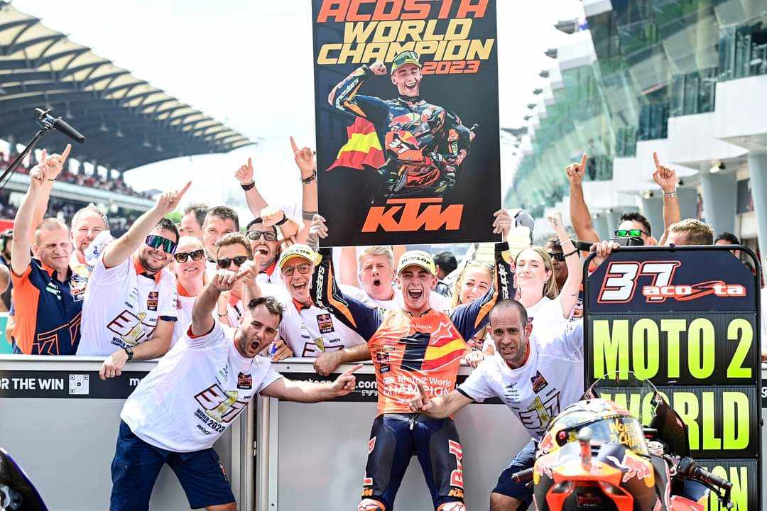 Featured image for “Moto2: Fermin Aldeguer Takes the Moto2 Victory in Sepang, As Pedro Acosta Wins The 2023 Moto2 Championship Title.”