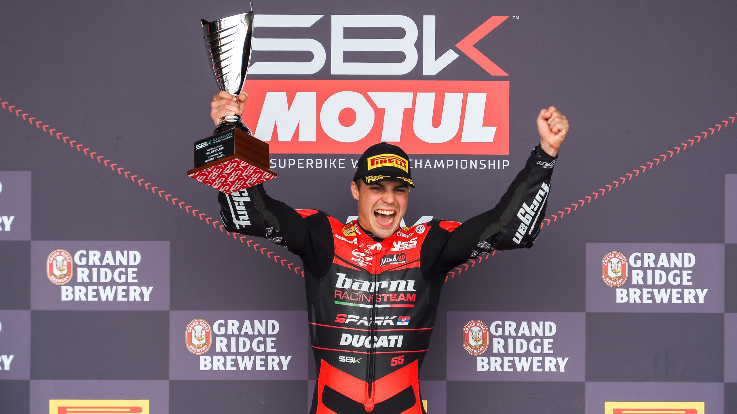 Featured image for “WorldSSP: Yari Montella takes his first victory in the opening race of the season”