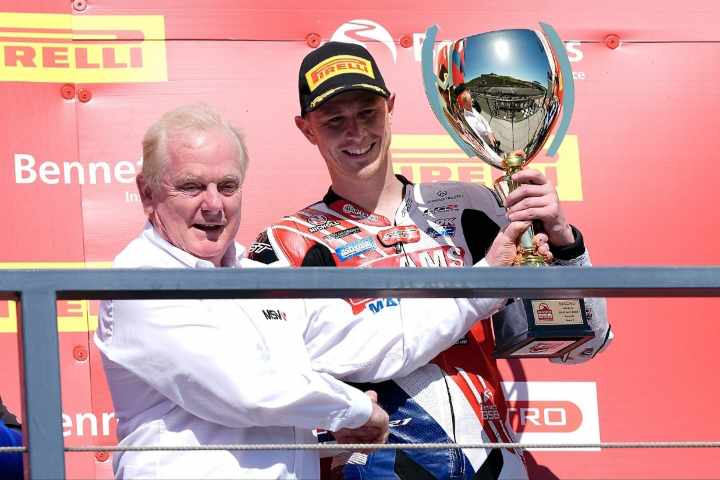 Featured image for “BSB: Double Podium Finish for McAMS Racing and Danny Kent at Bennetts BSB Round One.”