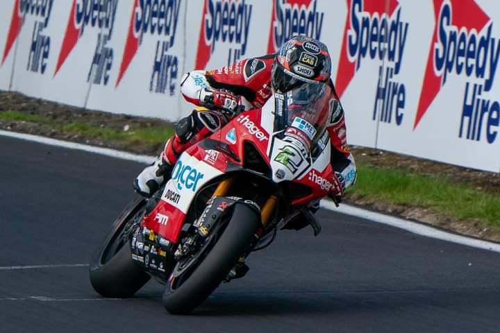 Featured image for “BSB: Glenn Irwin Does the Treble at Oulton Park”