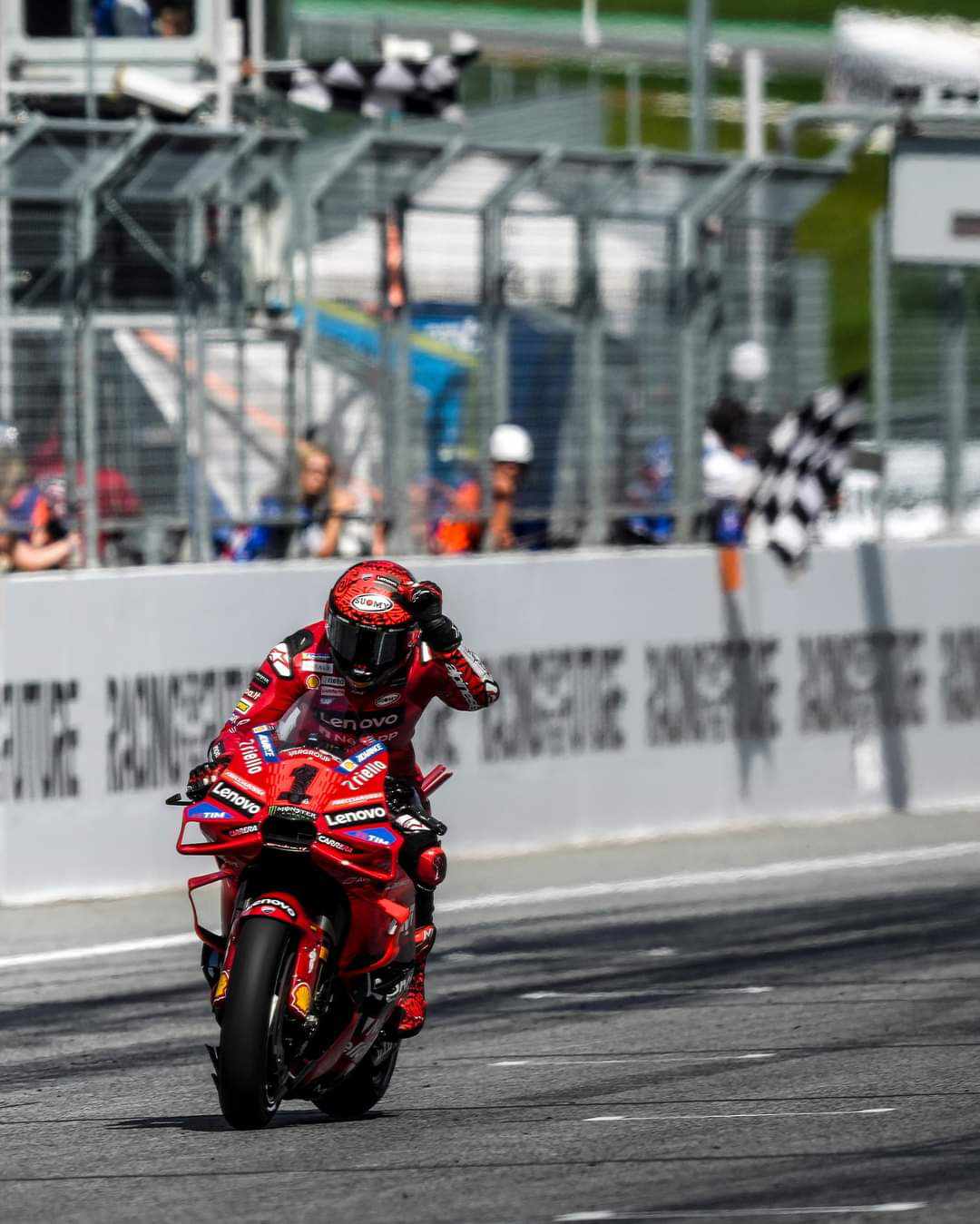 Featured image for “MotoGP: Francesco Bagnaia Does The Double at The Red Bull Ring”