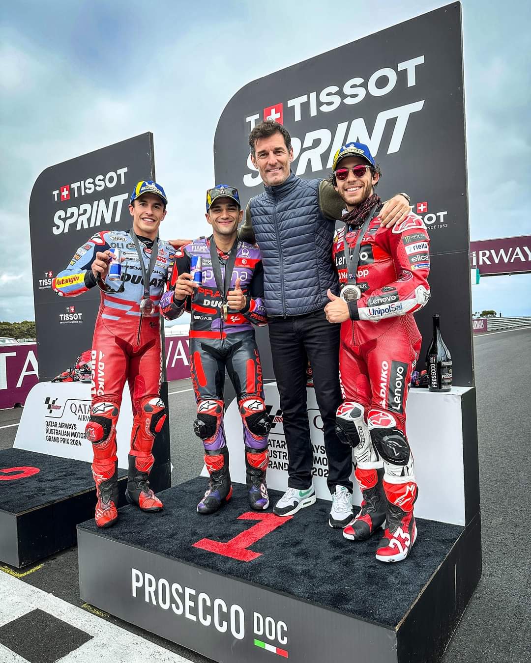 Featured image for “MotoGP: Jorge Martin victorious in the Tissot Sprint at Phillip Island”