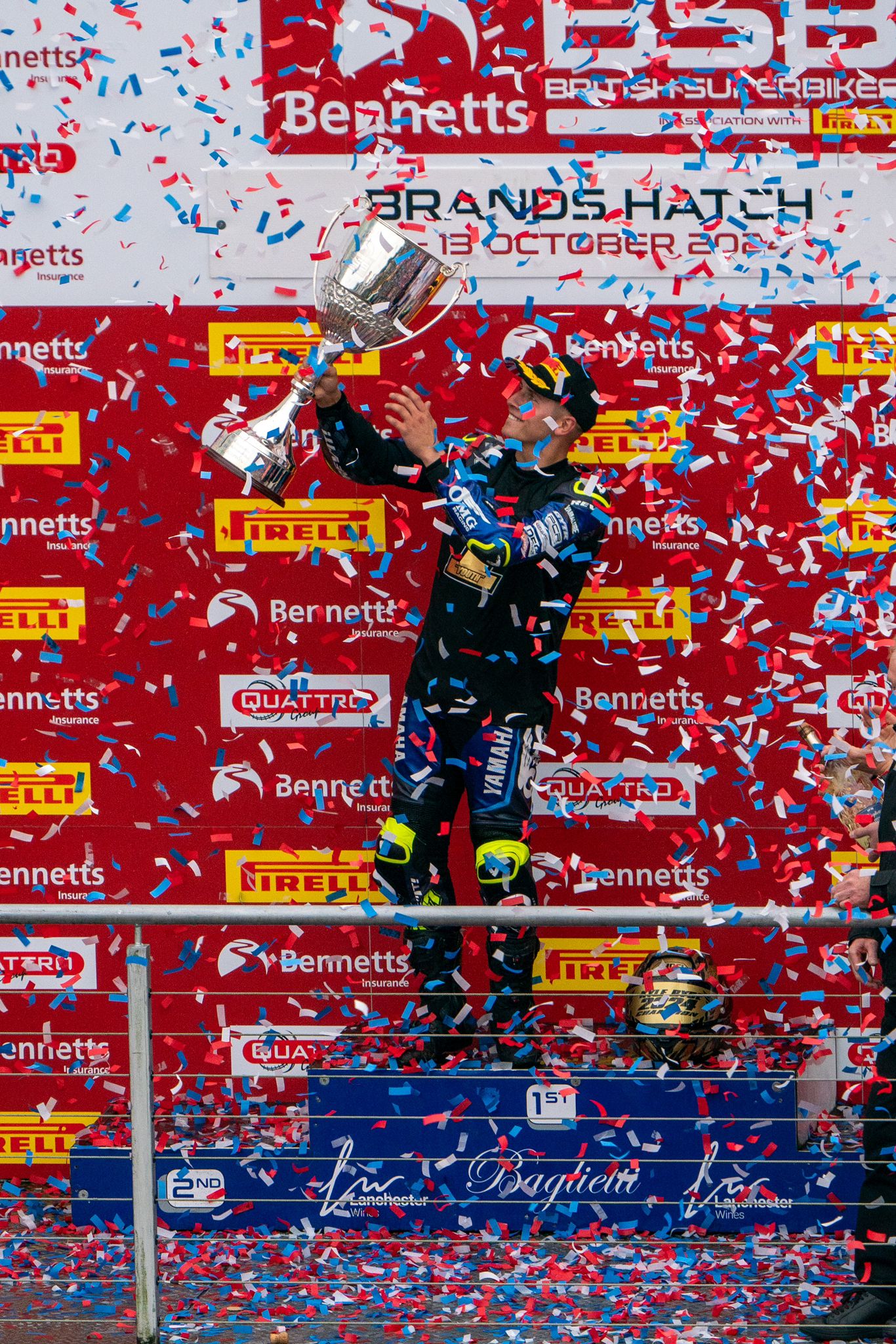 Featured image for “BSB: OMG Racing’s Kyle Ryde is crowned the 2024 Bennetts British Superbike Champion.”