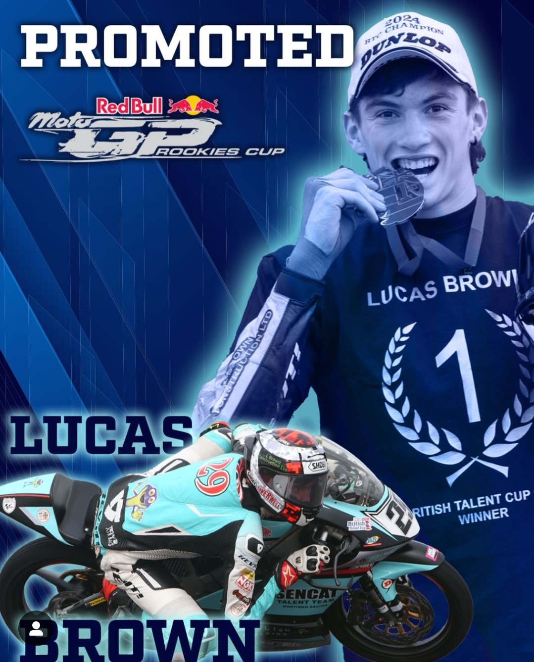 Featured image for “BTC: Lucas Brown Selected For the 2025 Red Bull Rookies Cup.”