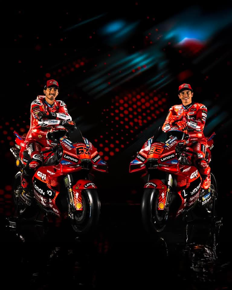 Featured image for “MotoGP: Ducati Lenovo Unveil Star Studded Line-up for 2025.”