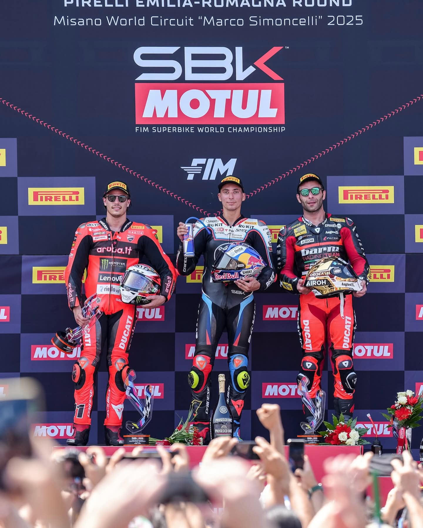 Featured image for “WSBK: Toprak Razgatlioglu Wins Race One at Misano.”