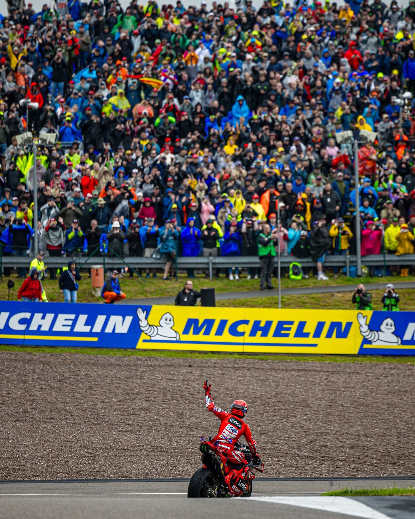 Featured image for “MotoGP: Marc Marquez Takes His Tenth Grand Prix Victory at the Sachsenring in an Attritional German Grand Prix”