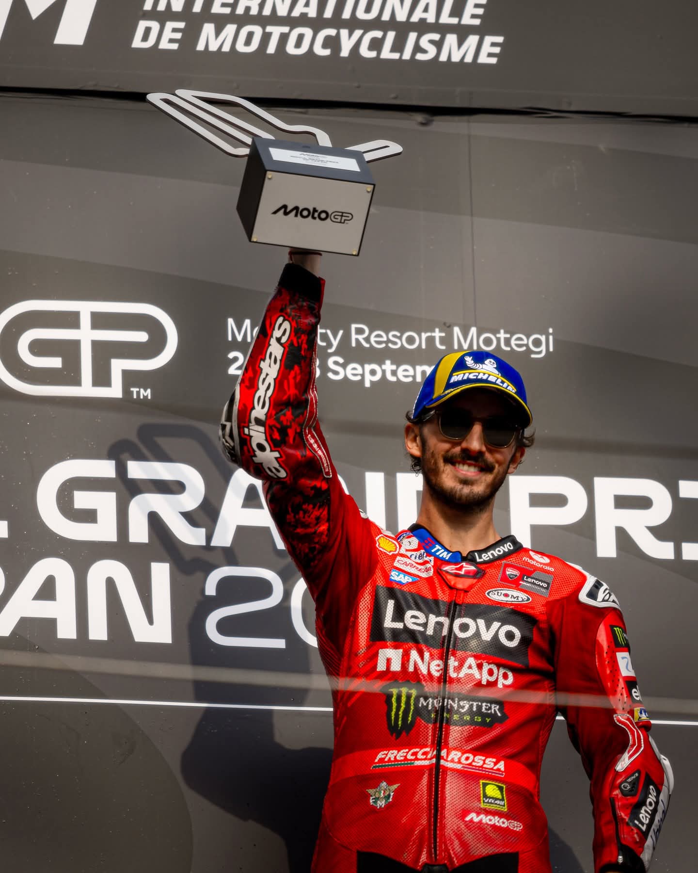 Featured image for “MotoGP: Pecco Bagnaia Takes his First Double of the Season at Motegi as Marc Marquez is Crowned the 2025 MotoGP World Champion”
