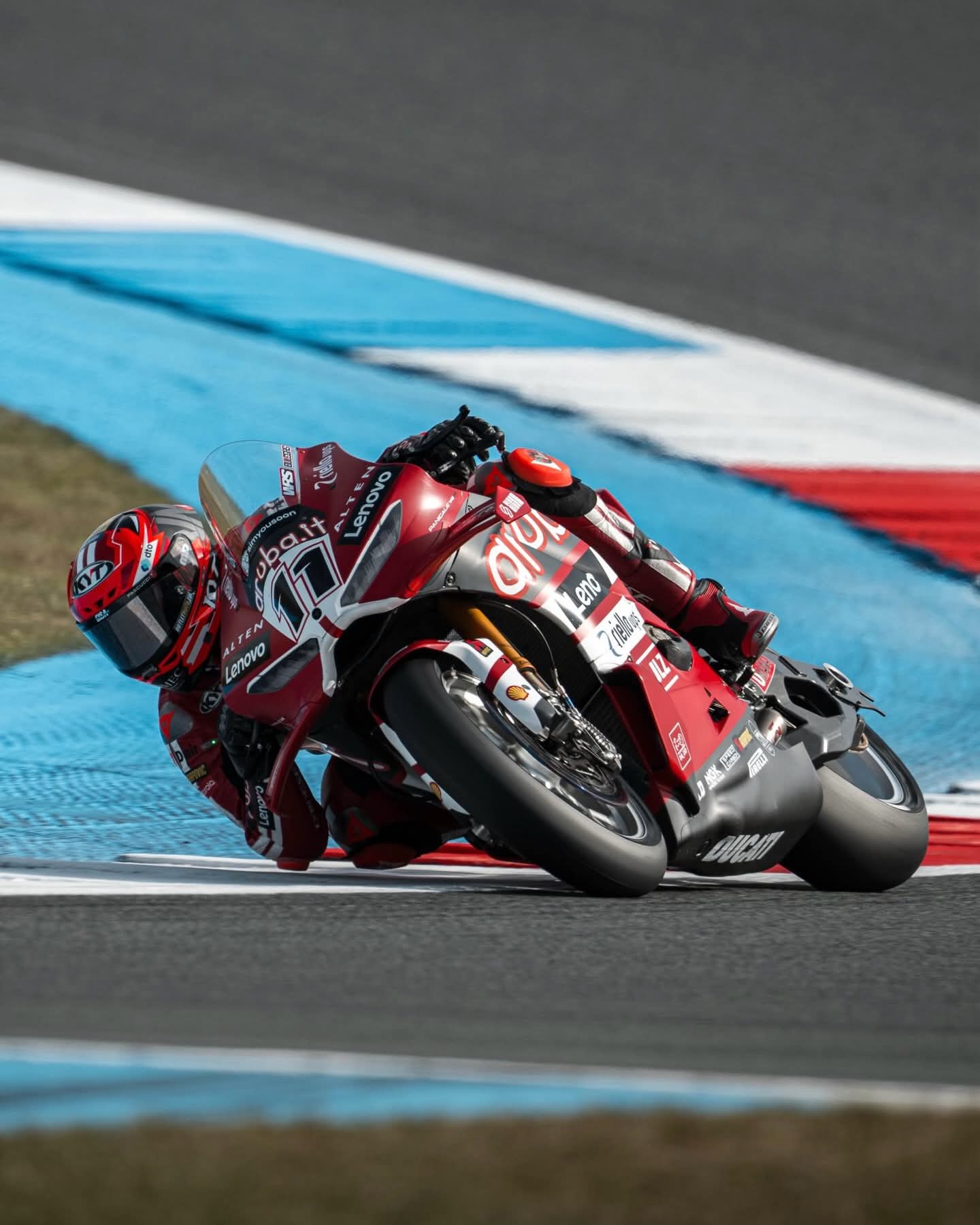 Featured image for “WSBK: Nicolo Bulega Battles it Out with His Team-mate for the Assen Victory”