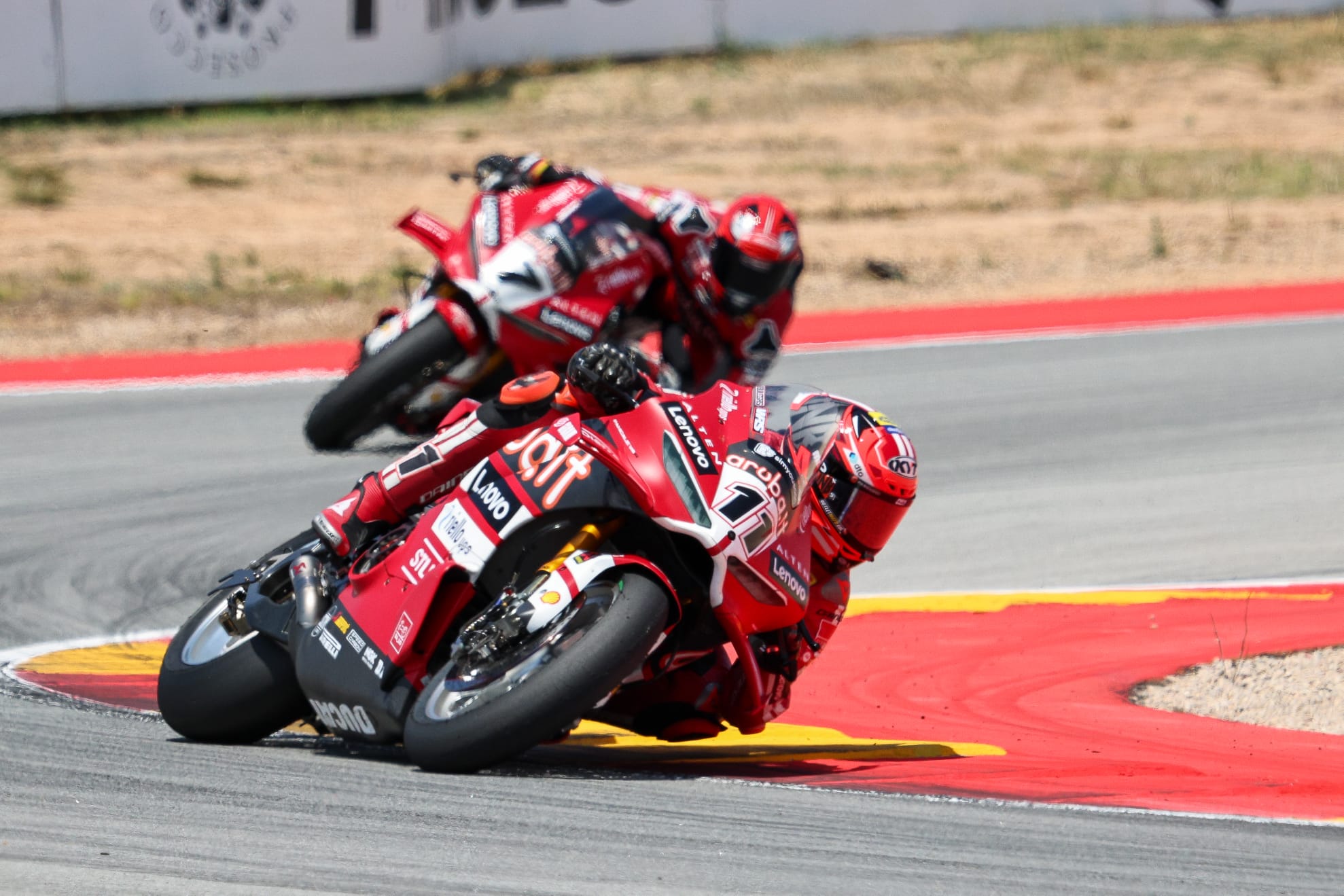 Featured image for “WSBK: Nicolo Bulega Does the Treble at Aragon”