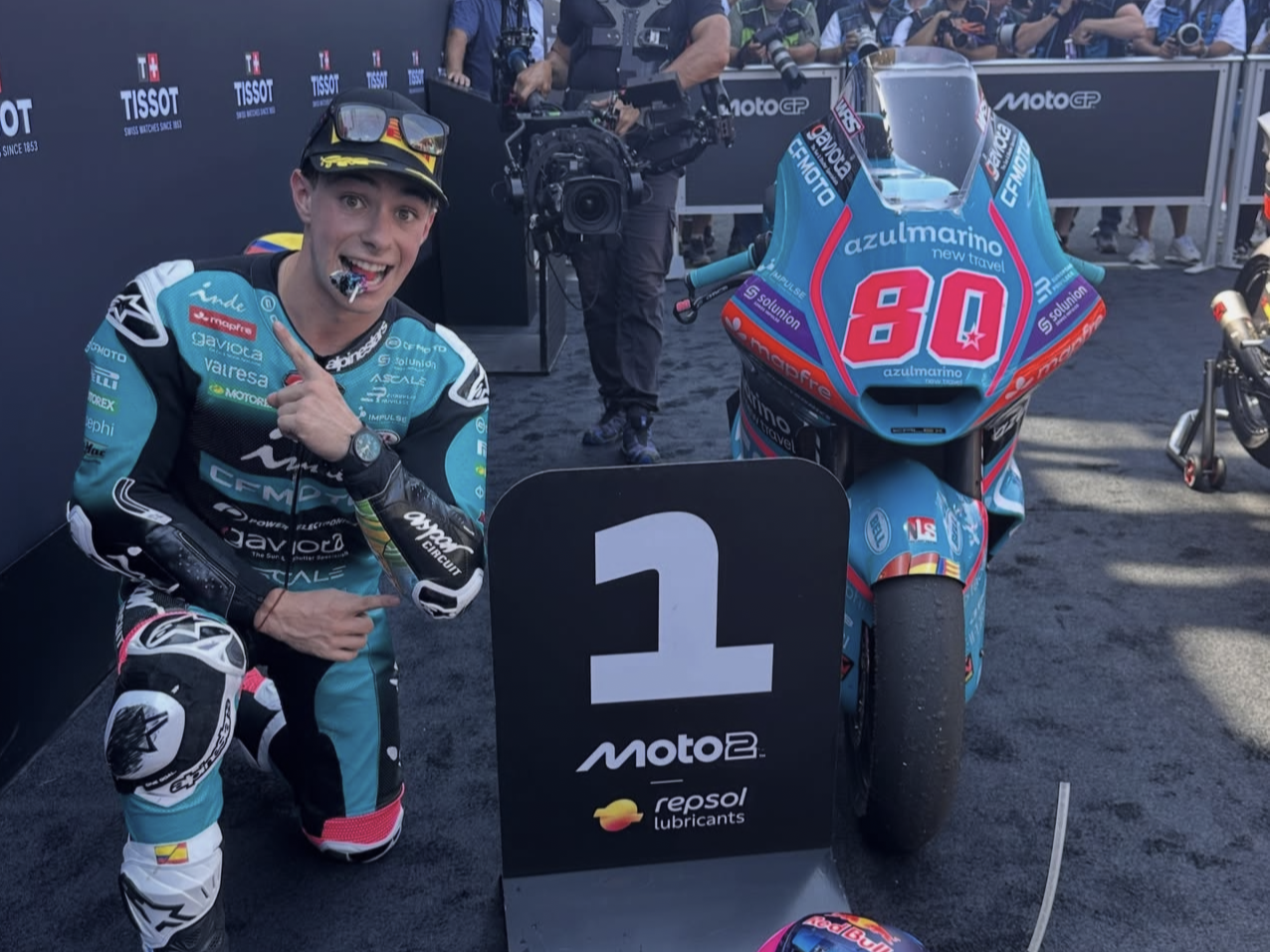Featured image for “Moto2: David Alonso battles to the final corner to claim Tissot Grand Prix of the Netherlands victory”