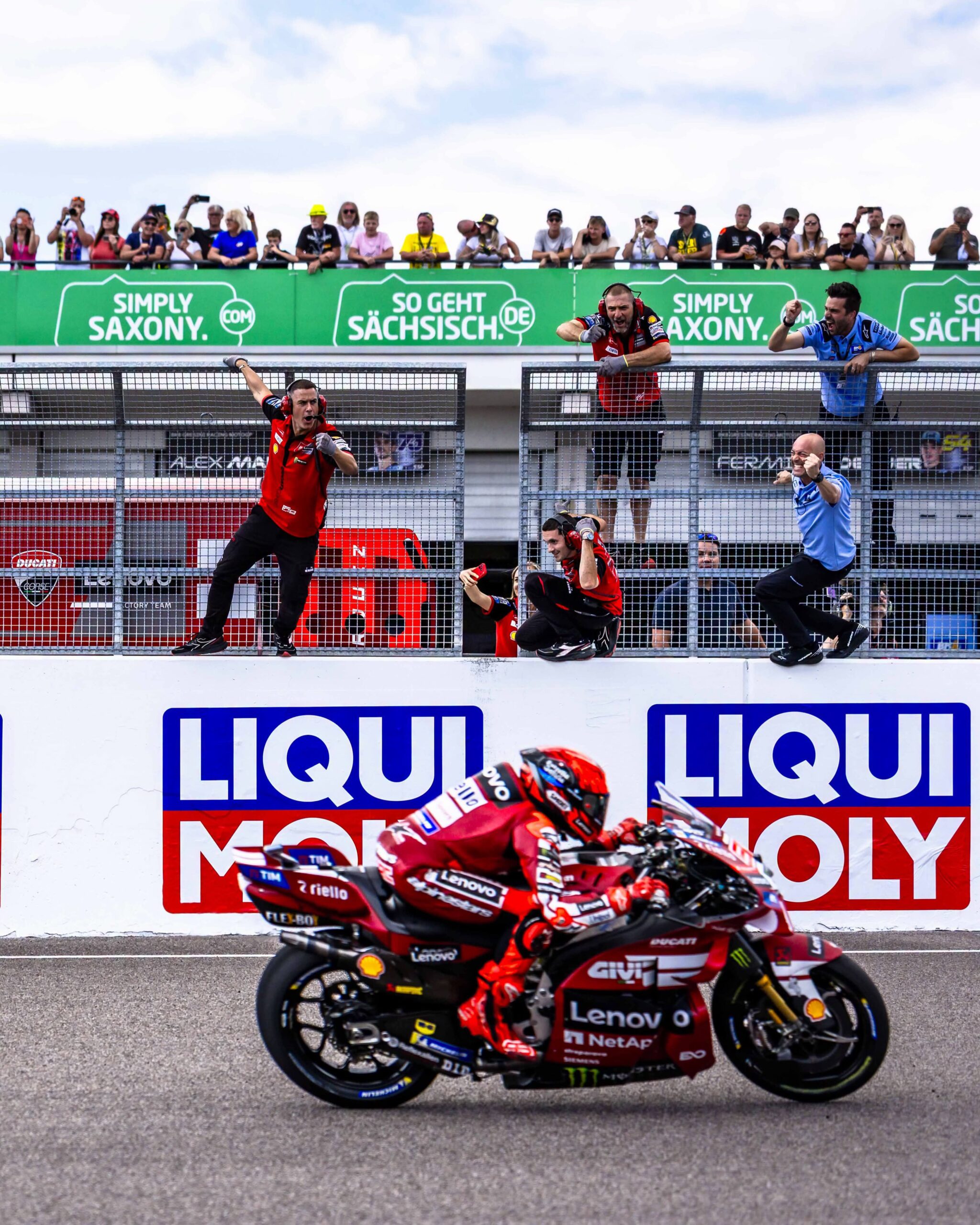 Featured image for “MotoGP: Marc Marquez Takes His Tenth Grand Prix Victory at the Sachsenring in Dominant Style”