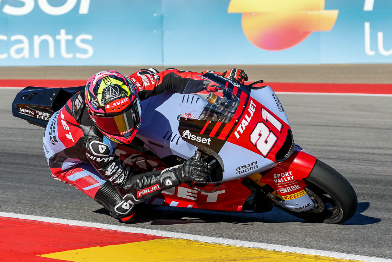 Featured image for “Moto2: Alonso Lopez dominates to win Aragon GP”