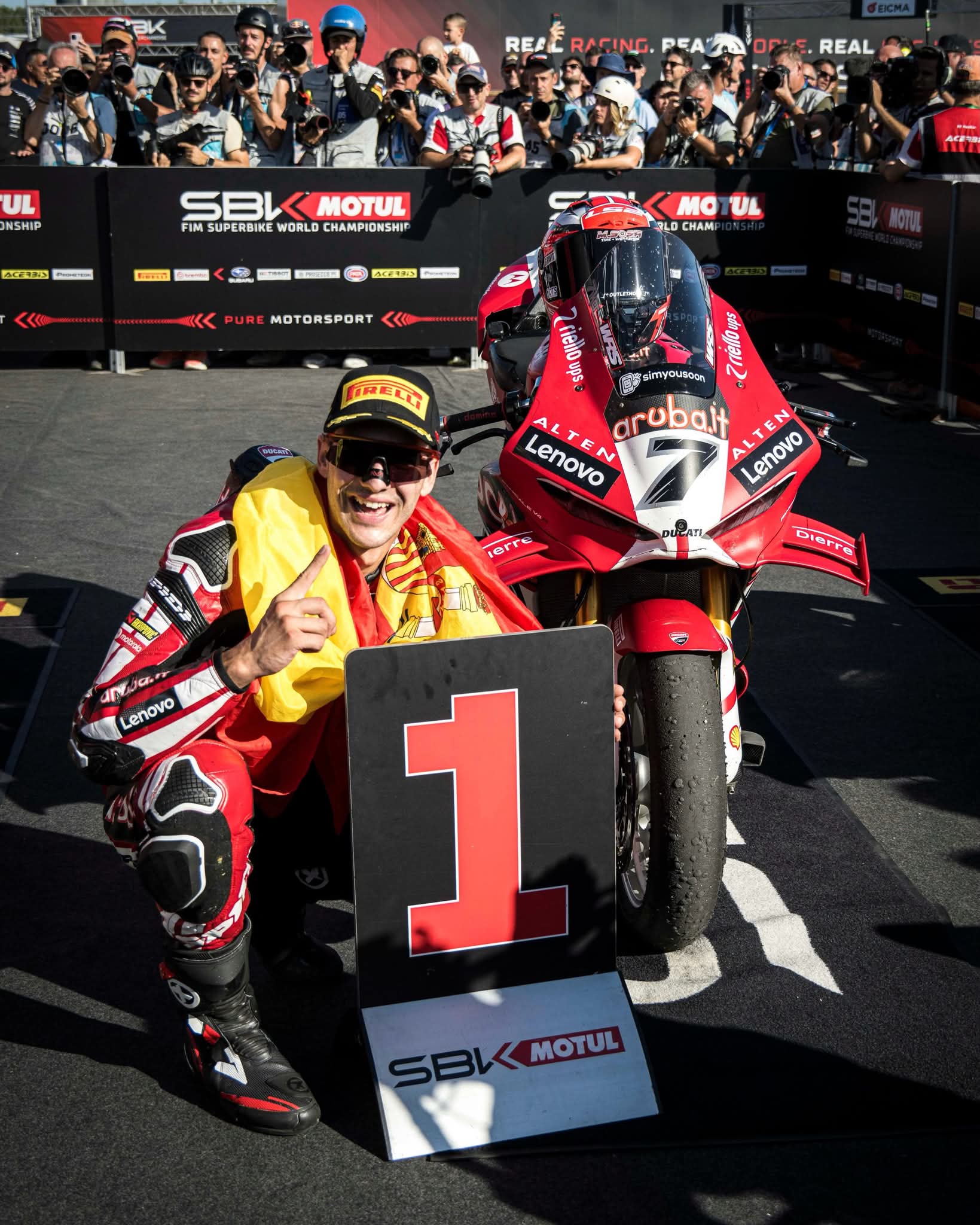 Featured image for “WSBK: Iker Lecuona Wins the TISSOT Superpole Race”