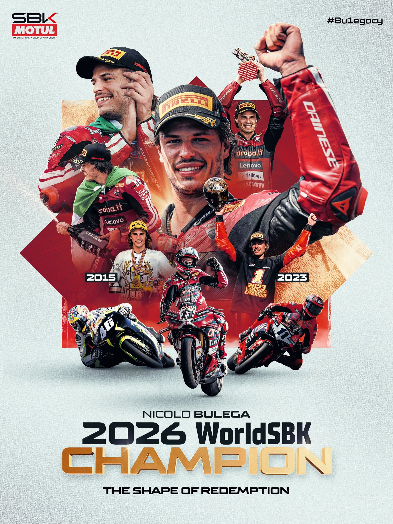 Featured image for “WSBK: Nicolo Bulega is Crowned the 2026 WorldSBK Champion”