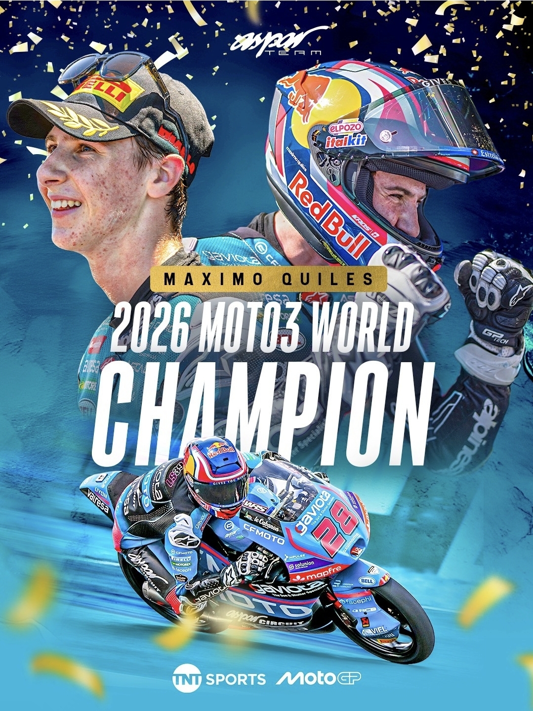 Featured image for “Moto3: Max Quiles is Crowned the 2026 Champion”